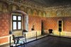 Frescoed room, Runkelstein Castle, Bolzano, South Tyrol, Italy.jpg